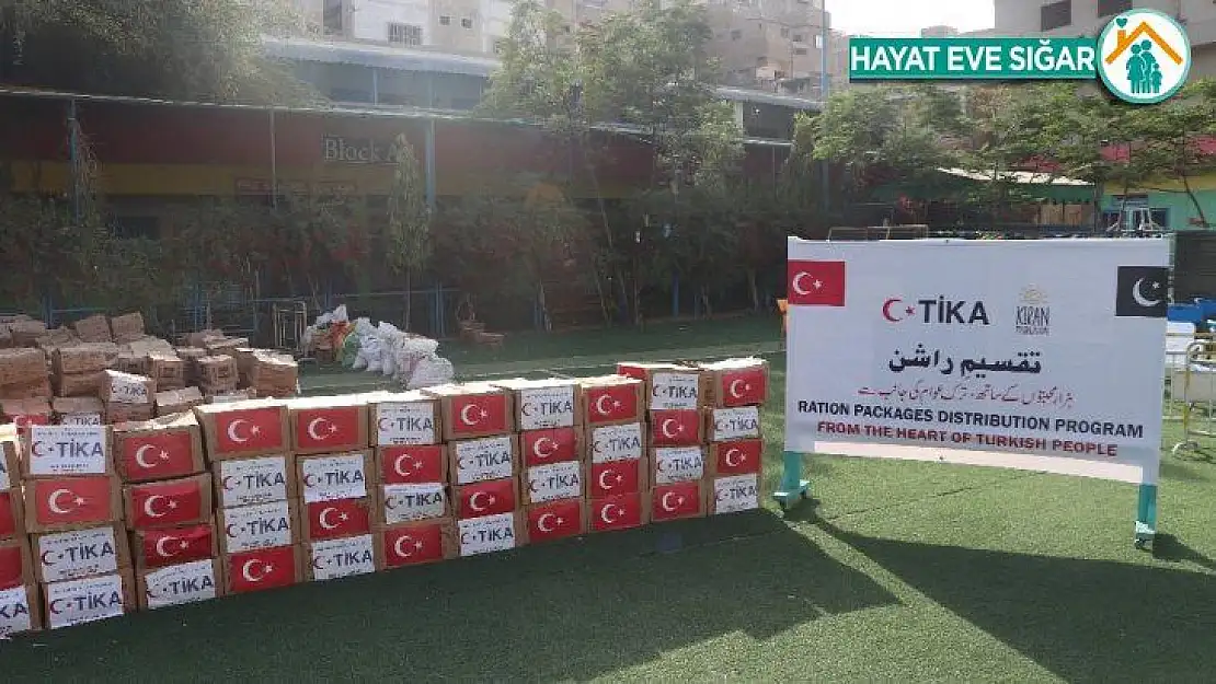 TİKA'dan Pakistan'da Covid-19 salgını mücadelesine destek