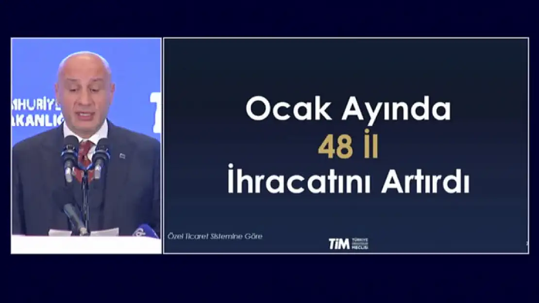 TİM Başkanı Gültepe: 48 İlimiz İhracatını Arttırdı