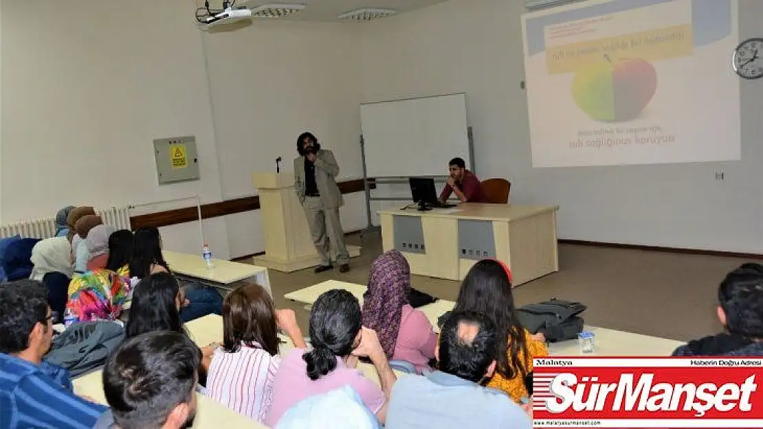 Tıp fakültesi öğrencilerine 'intihar ve farkındalık' semineri