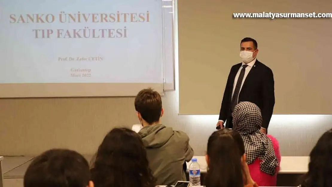 TOBB Fen Lisesi öğrencileri SANKO Üniversitesi'ne konuk oldu