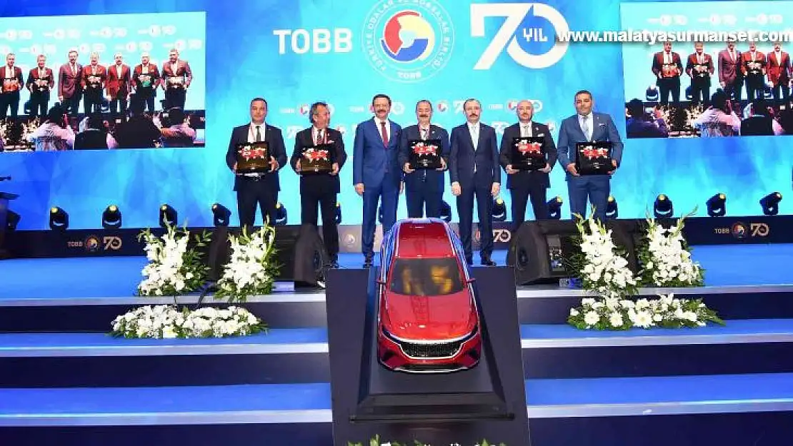 TOBB'un 70. yılında GSO'ya gururlandıran ödül