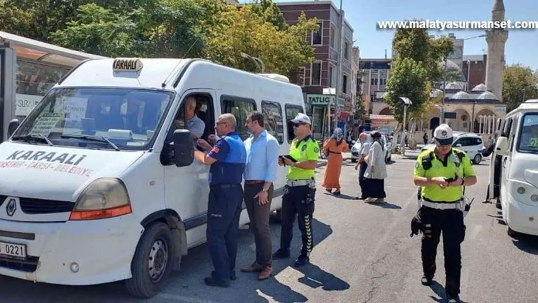 Toplu taşıma araçlarında denetim