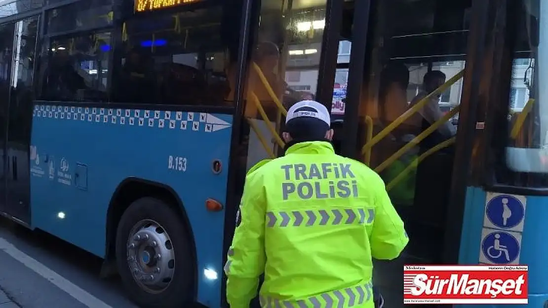 Toplu taşıma araçlarında 