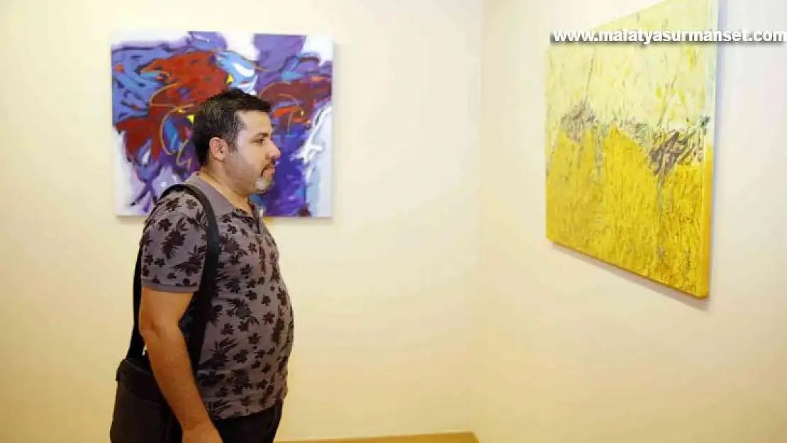 Trabzonlu ressam 55. sergisini Gaziantep'te açtı