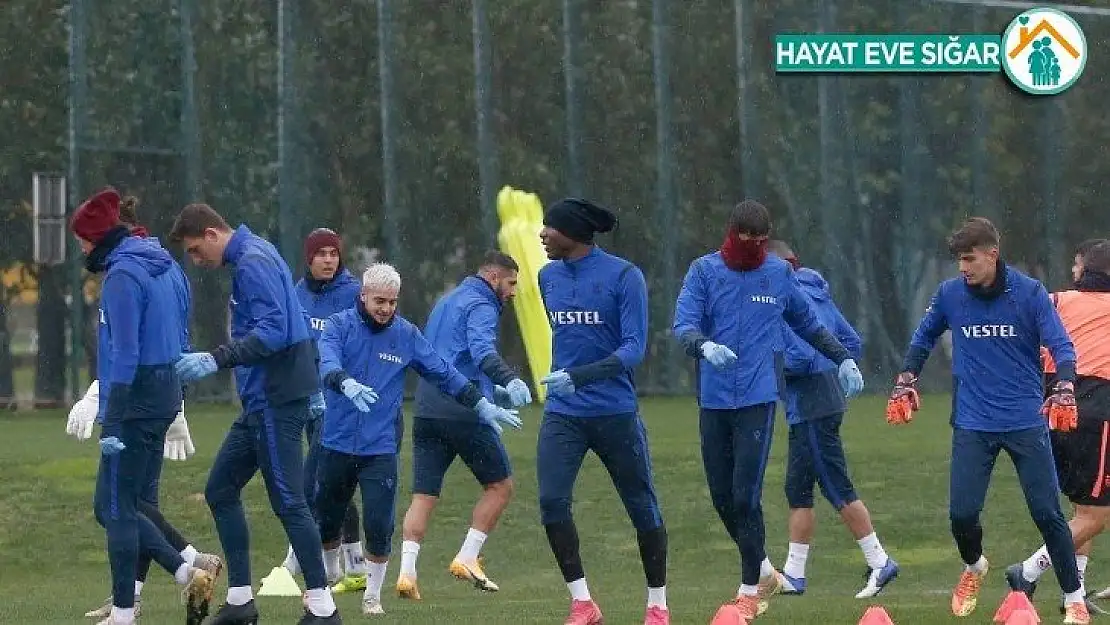 Trabzonspor, Beşiktaş maçı hazırlıklarına başladı