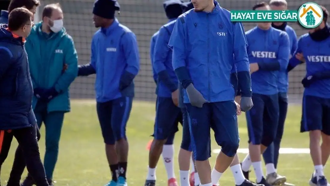 Trabzonspor, Kasımpaşa maçı hazırlıklarına başladı