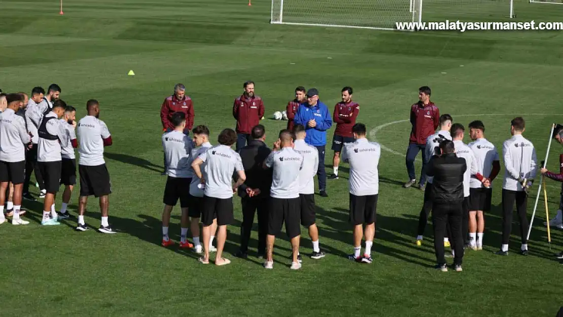 Trabzonspor, Sivasspor maçı hazırlıklarına ara vermeden başladı