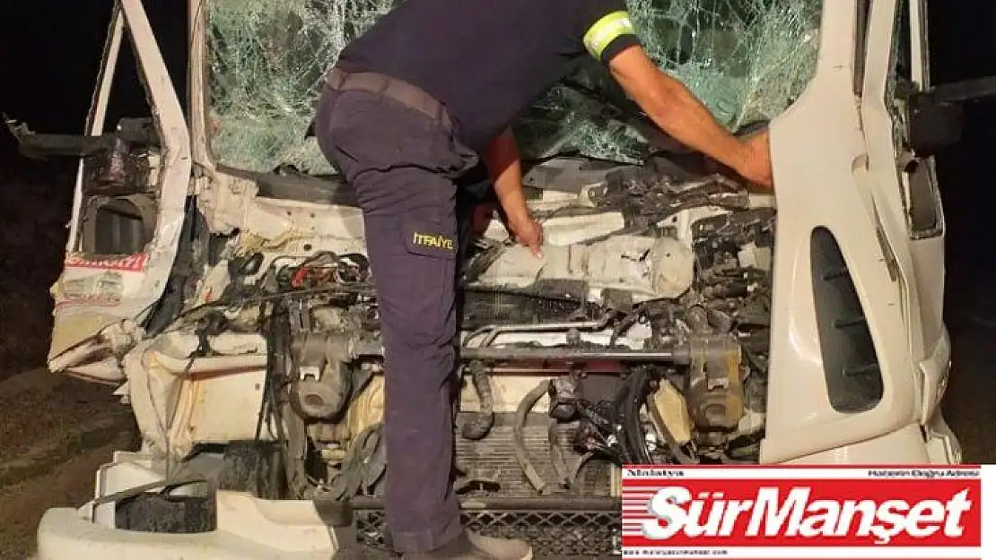 Trafik kazası 1 ağır yaralı