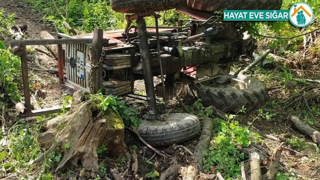 Traktörün altında kalan şahıs hayatını kaybetti