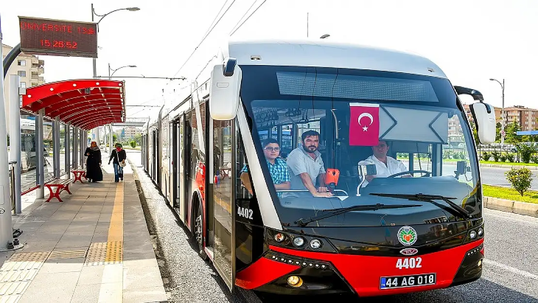 Trambüs Hattında Bakım Çalışması Gece Seferleri Otobüslerle Sağlanacak