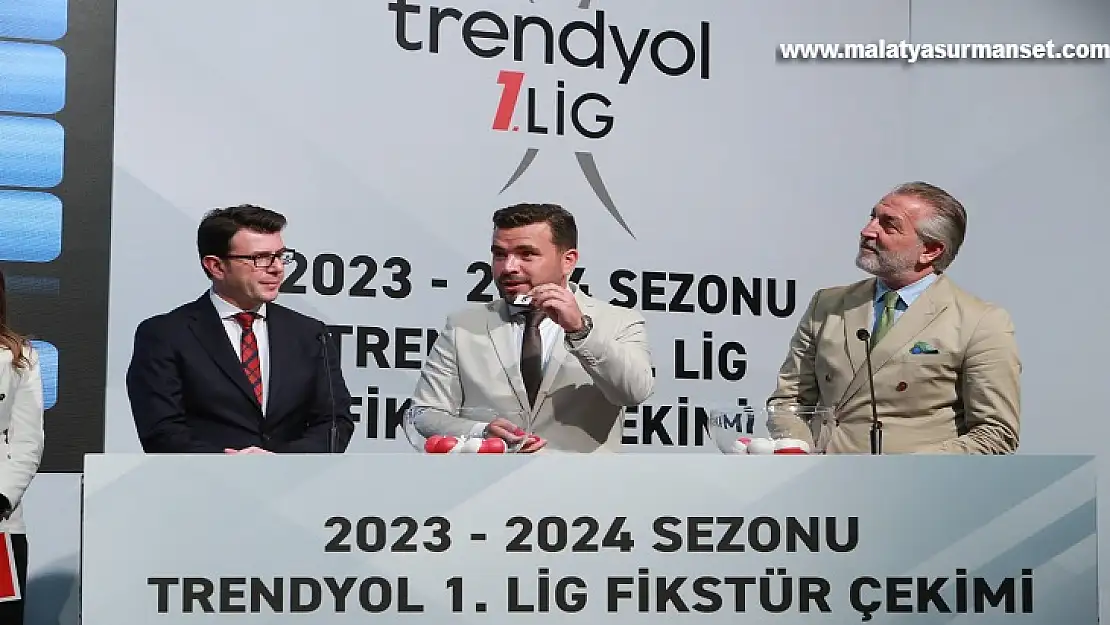 Trendyol 1. Lig 2023-2024 Sezonu Fikstürü Çekildi