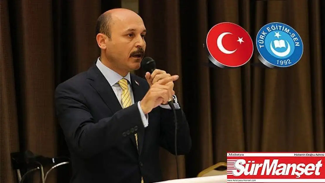 Türk Eğitim Sen Genel Başkanı Geylan: '82 milyonun yüreği kahraman Mehmetçiğimiz için çarpmaktadır'