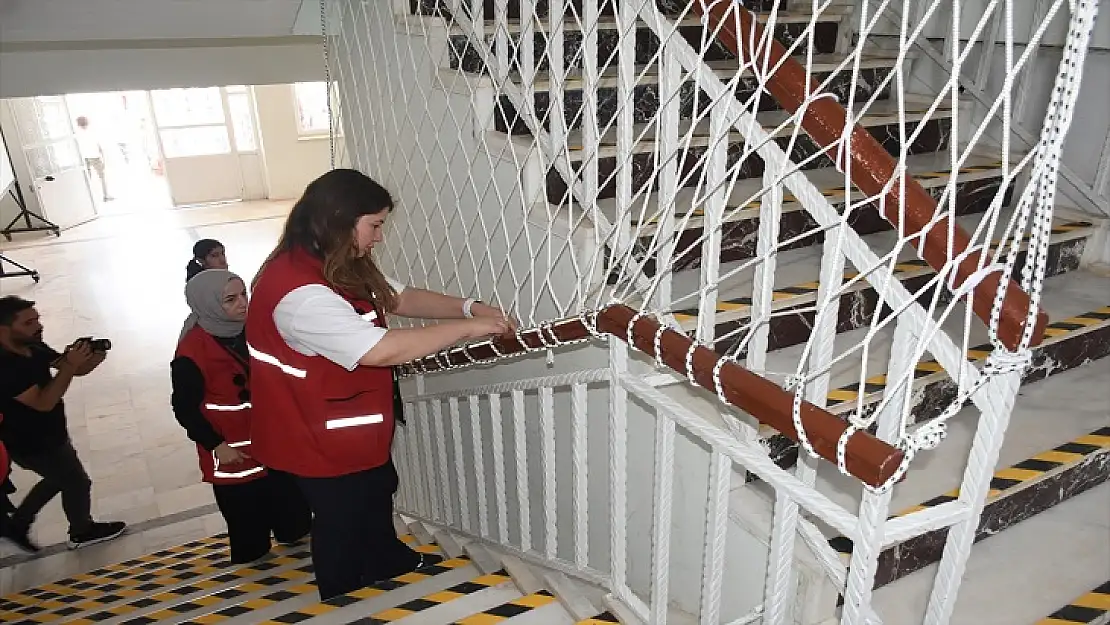 Türk Kızılay Malatya'da Okulları Afet Ve Acil Durumlara Hazırlıyor