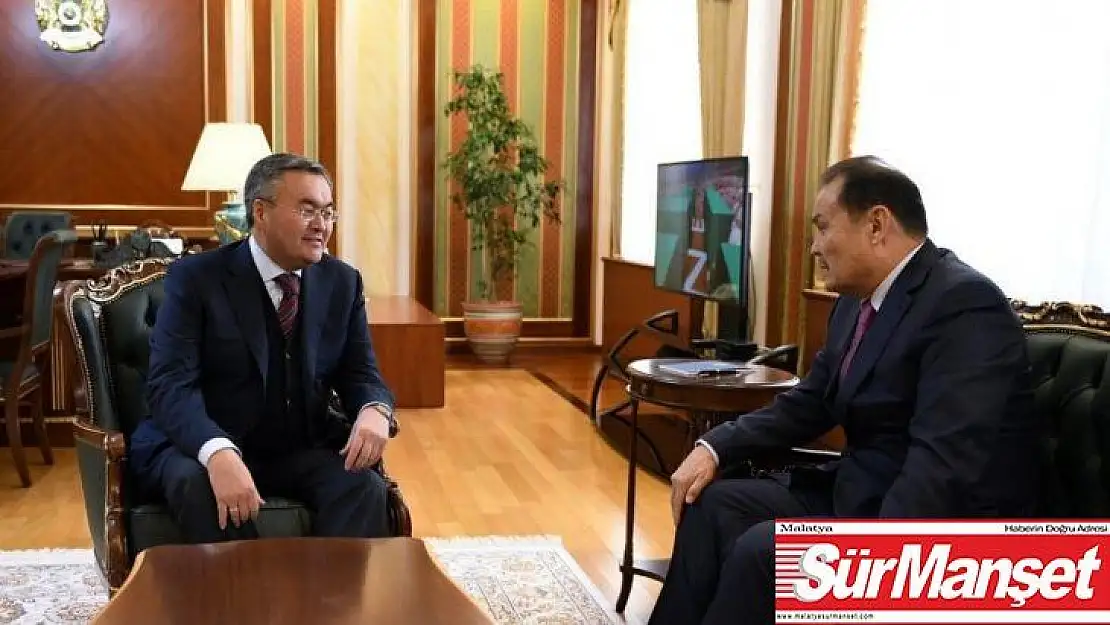 Türk Konseyi Genel Sekreteri, Kazakistan Dışişleri Bakanı ile bir araya geldi