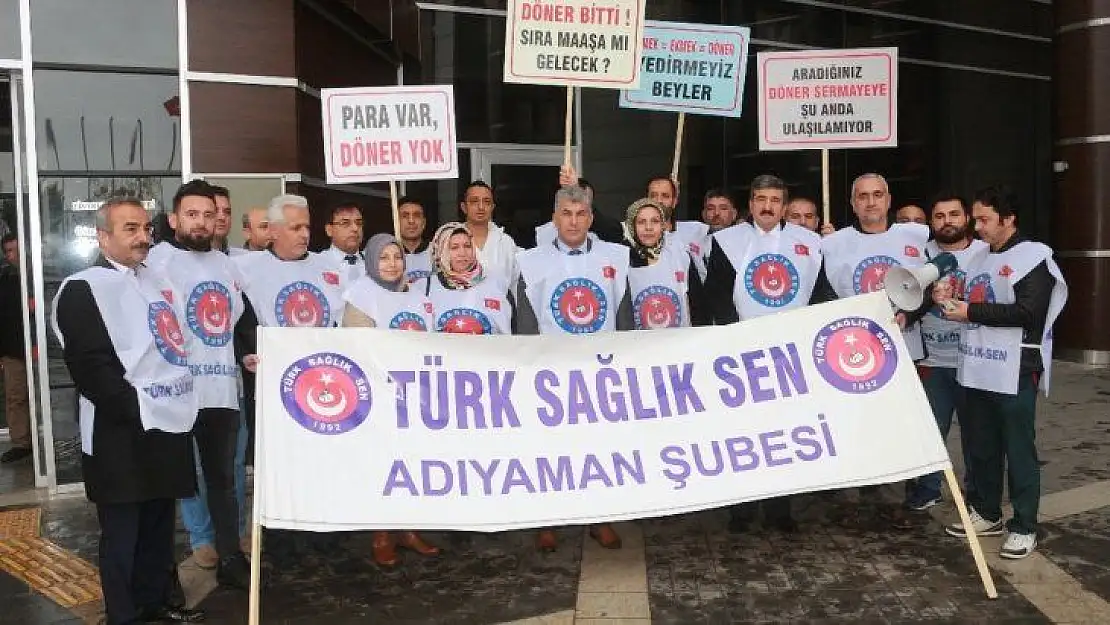 Türk Sağlık-Sen hastanede döner sermaye açıklaması yaptı