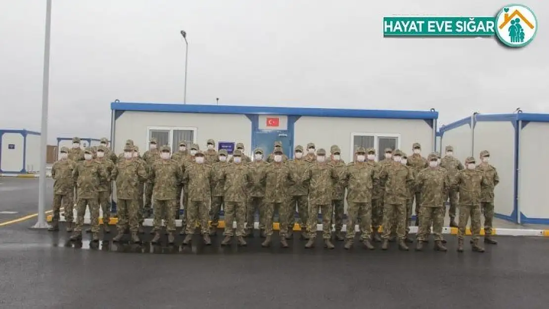 Türk ve Rus Ortak Gözetim Merkezi'nde görev yapacak Türk askerleri Azerbaycan'da