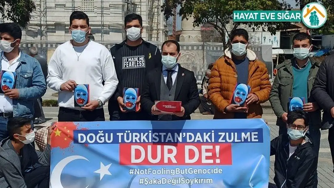 Türkistan'da Müslümanlara yapılan zulüm kınandı