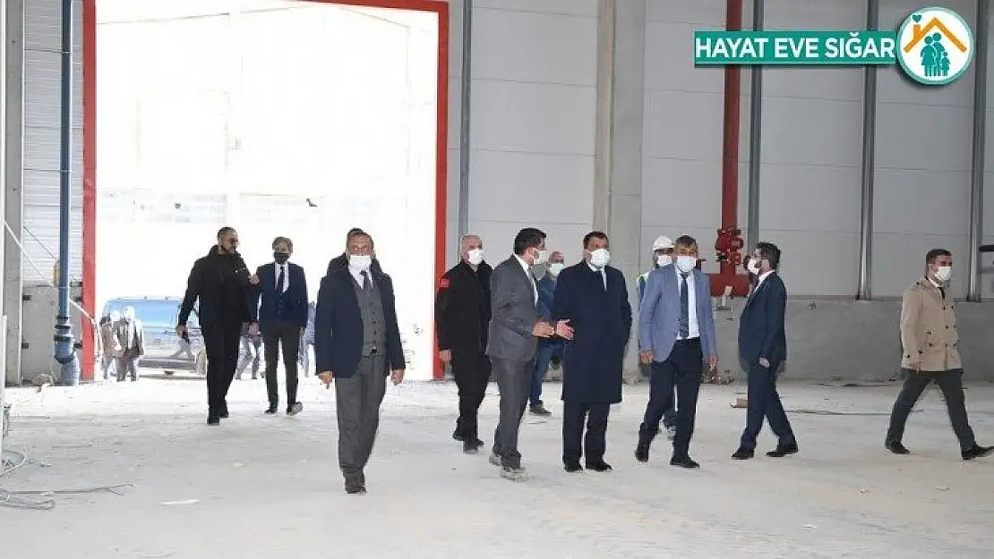 Türkiye'nin en büyük çadır ve tekstil fabrikası Malatya'ya yapılıyor