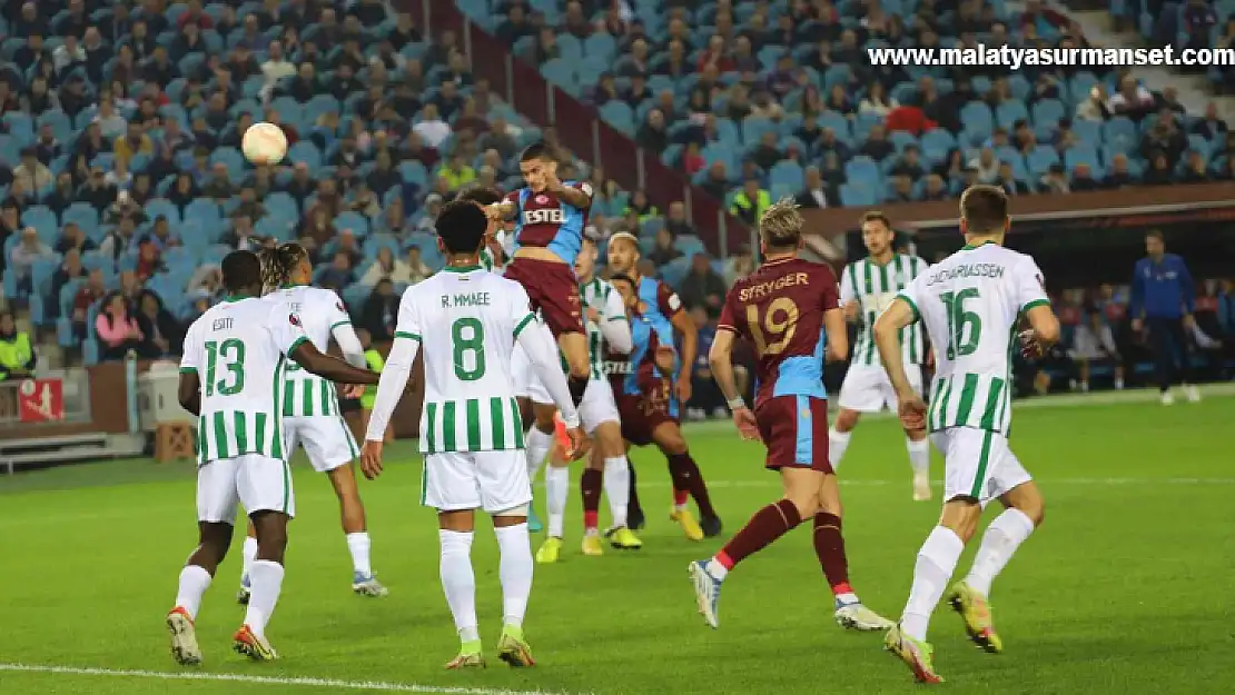 UEFA Avrupa Ligi: Trabzonspor: 1 - Ferencvaros: 0