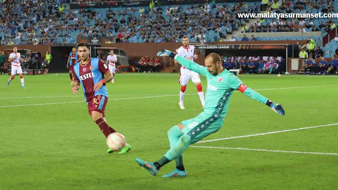 UEFA Avrupa Ligi: Trabzonspor: 2 - Kızılyıldız: 1