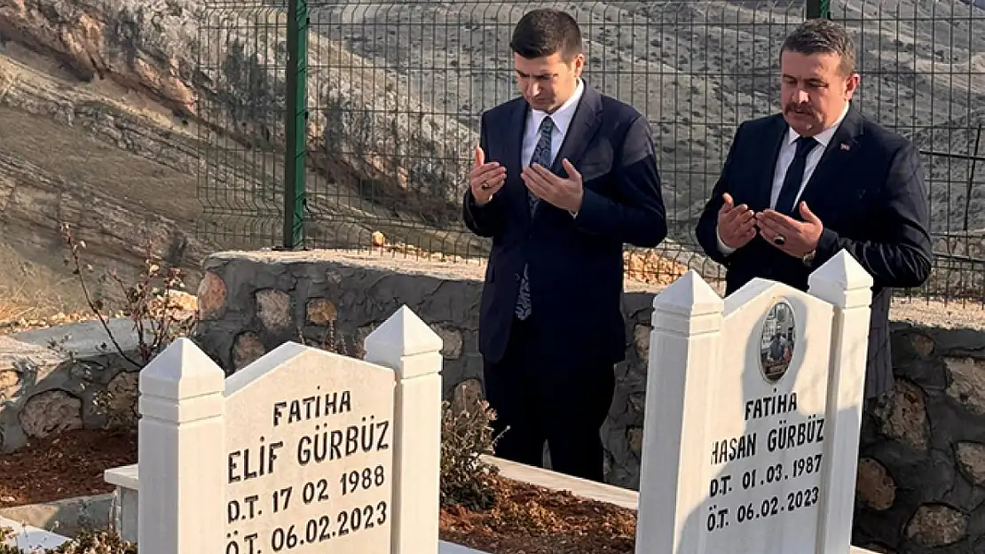 Ülkü Ocakları Genel Başkanı Yıldırım Deprem Bölgesini Ziyaret Etti