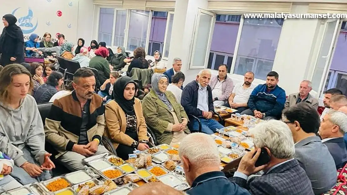 Ülkücü Şehit Aileleri Malatya Ülkü Ocakları'nın Helal Sofrasında Buluştu