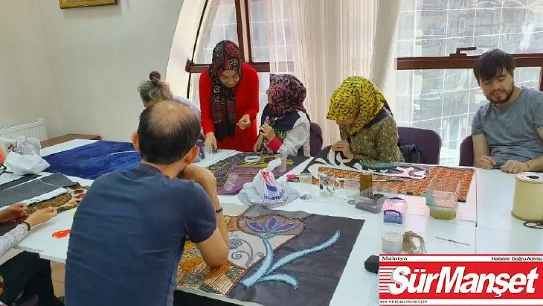 Umudun kanatları özel eğitim grubundan el emeği umutları