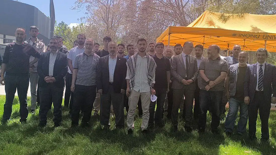 İnönü Üniversitesi Öğrencileri Mazlumların Yanında Durdu!
