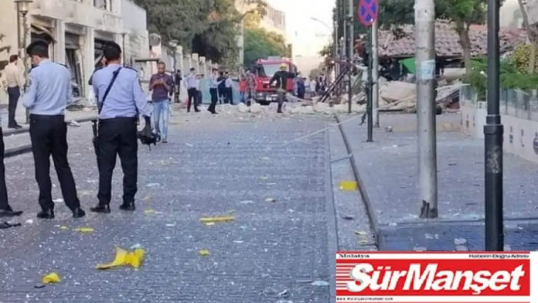 Ürdün'de tüp patladı, restoran çöktü