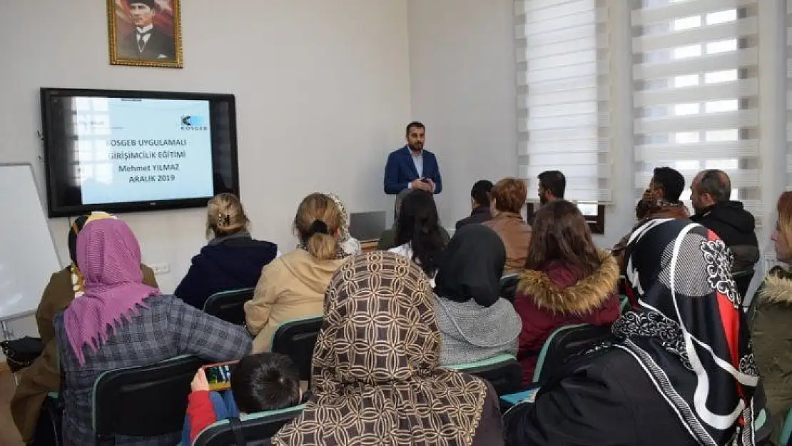 Uygulamalı Girişimcilik Eğitimleri başladı