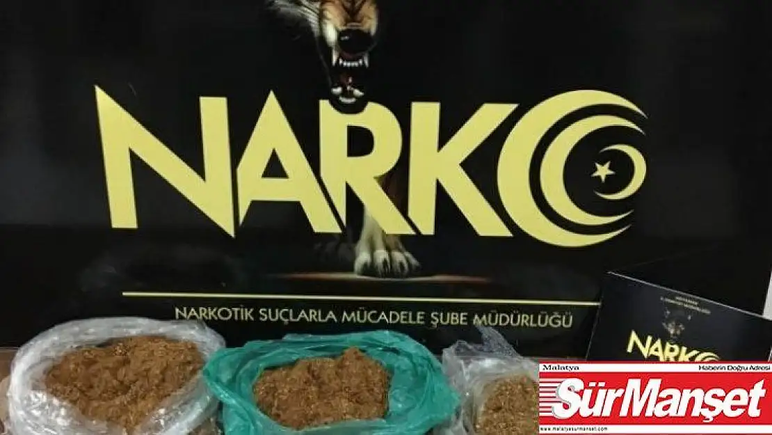 Uyuşturucu enjekte edilmiş tütün ele geçirildi