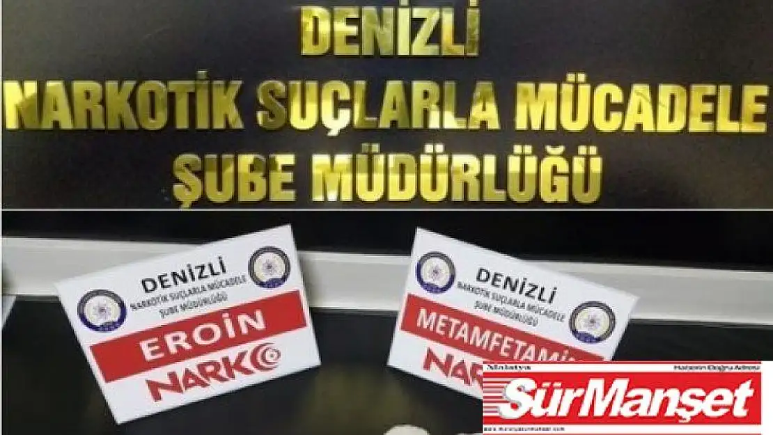 Uyuşturucu maddeler kiremitlerin arasından çıktı