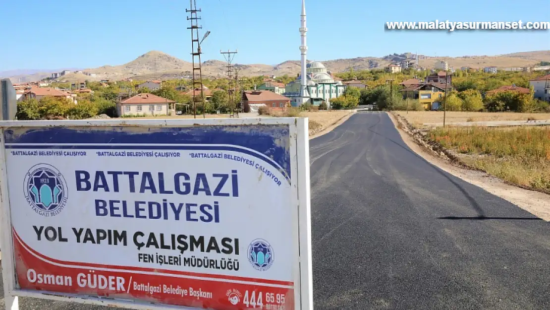 Vaizpınarı Caddesi asfalta kavuştu