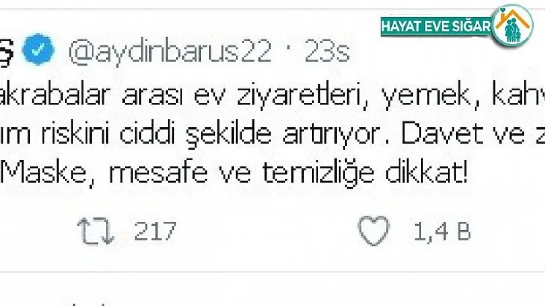 Vali Baruş, davet ziyaretlerinden uzak durulmasını önerdi