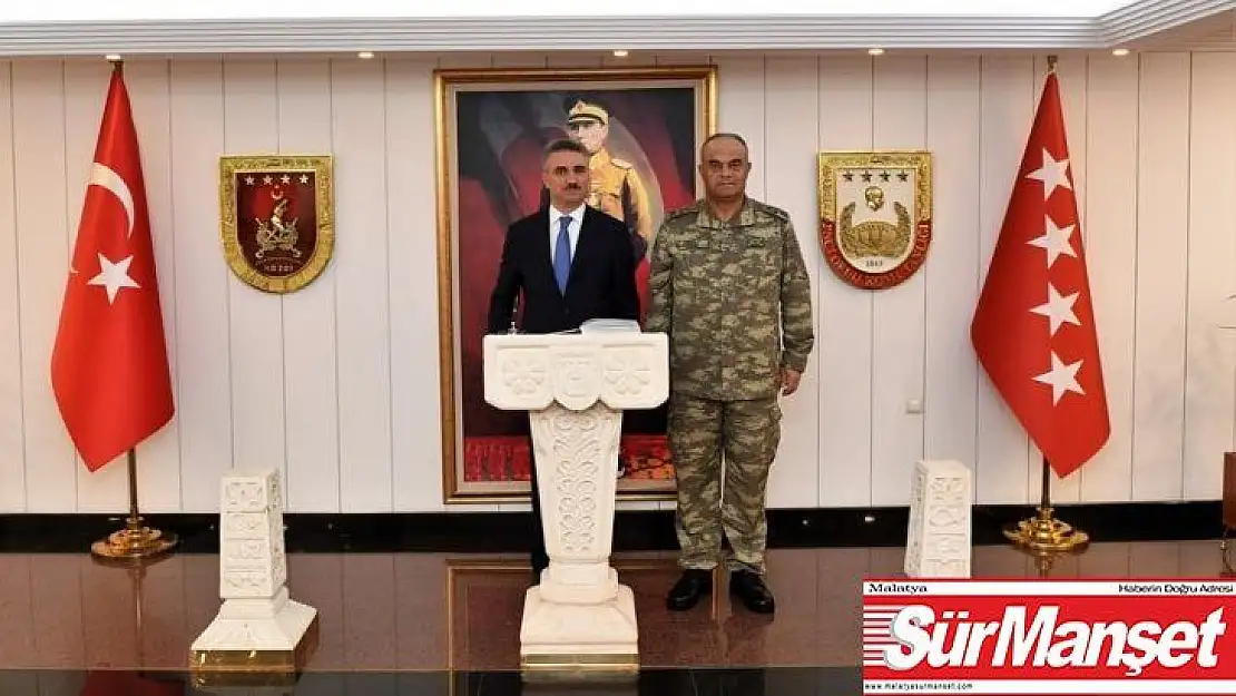 Vali Baruş'tan 2. Ordu Komutanlığına ziyaret