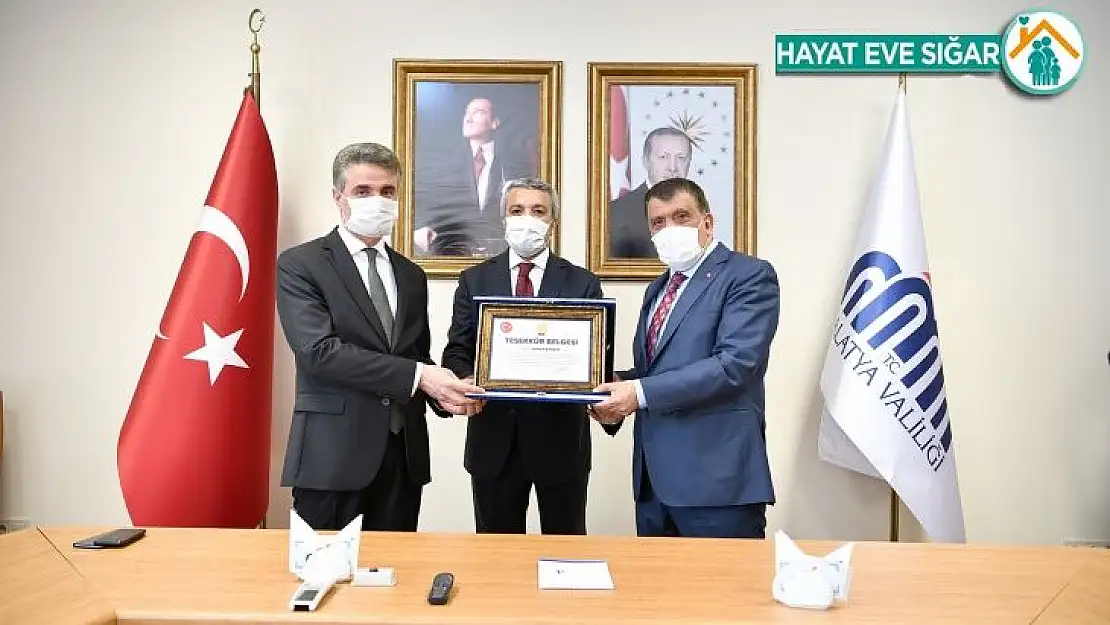 Vali Baruş Ve Başkan Gürkan'dan Maske Üreten Firmalara Teşekkür