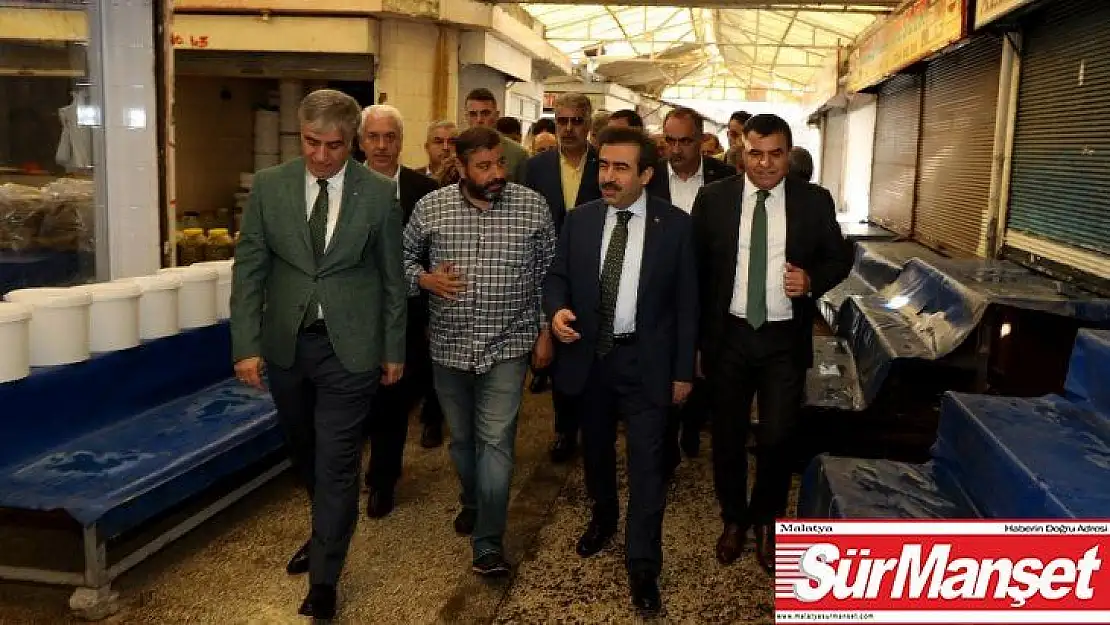 Vali Güzeloğlu esnafla bir araya geldi