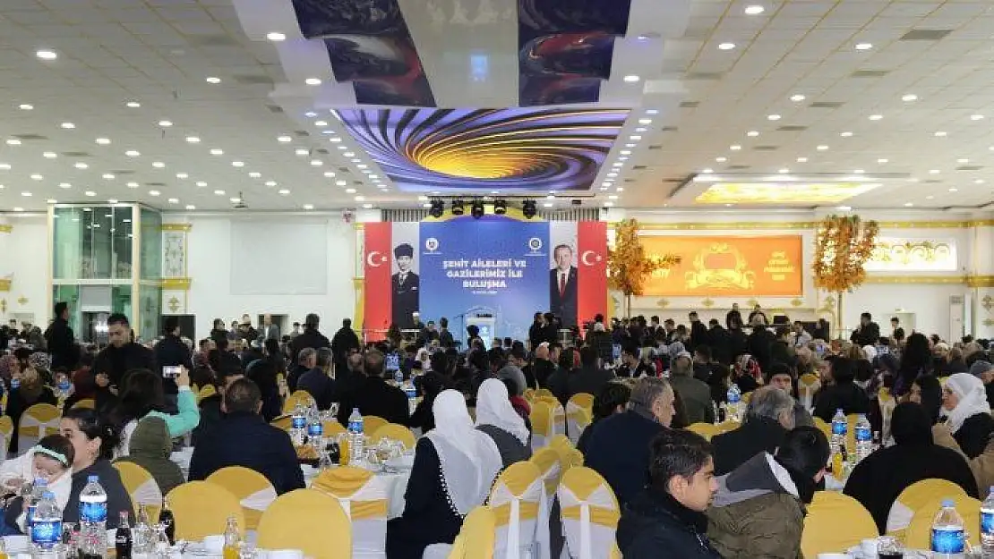 Vali Güzeloğlu, şehit ve gazi aileleriyle bir araya geldi