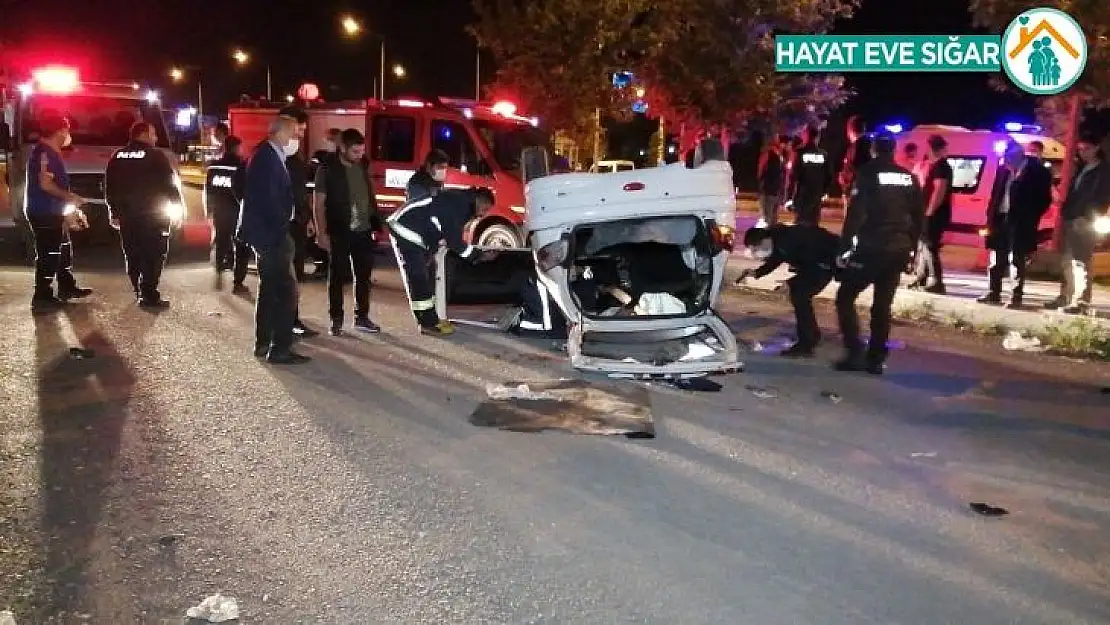 Van'da trafik kazası  2 yaralı