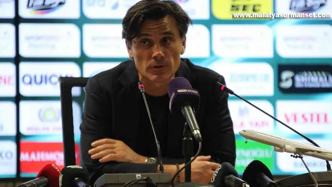 Vincenzo Montella: '3 puan alamadığımız için çok üzgünüz'