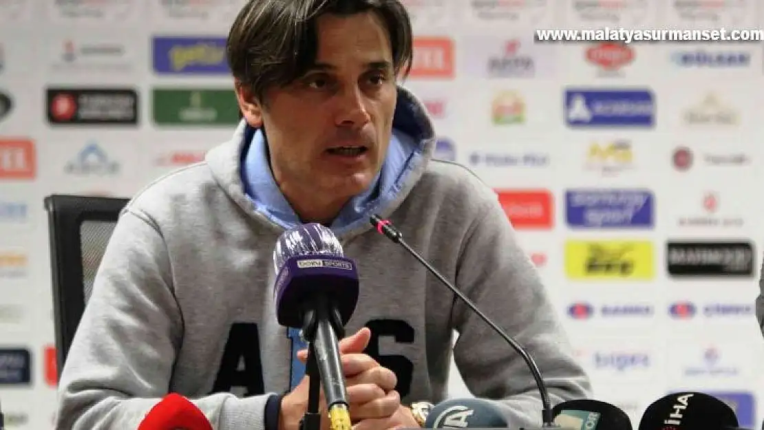 Vincenzo Montella: 'Benim için çok keyif veren bir galibiyet oldu'