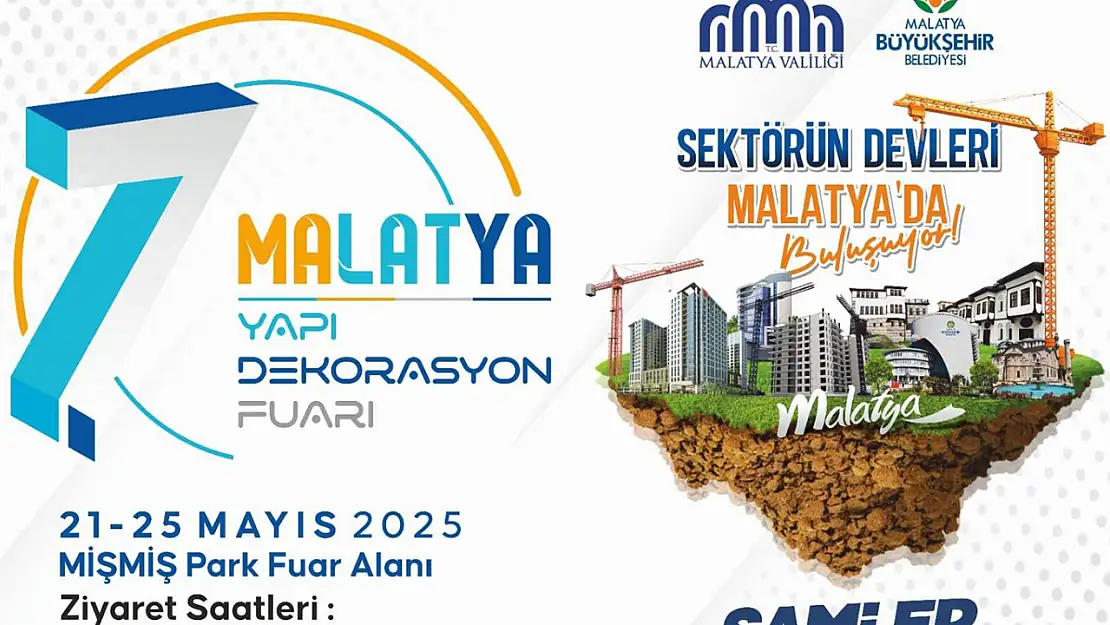 Yapı ve Dekorasyonun Kalbi Malatya'da Atacak!