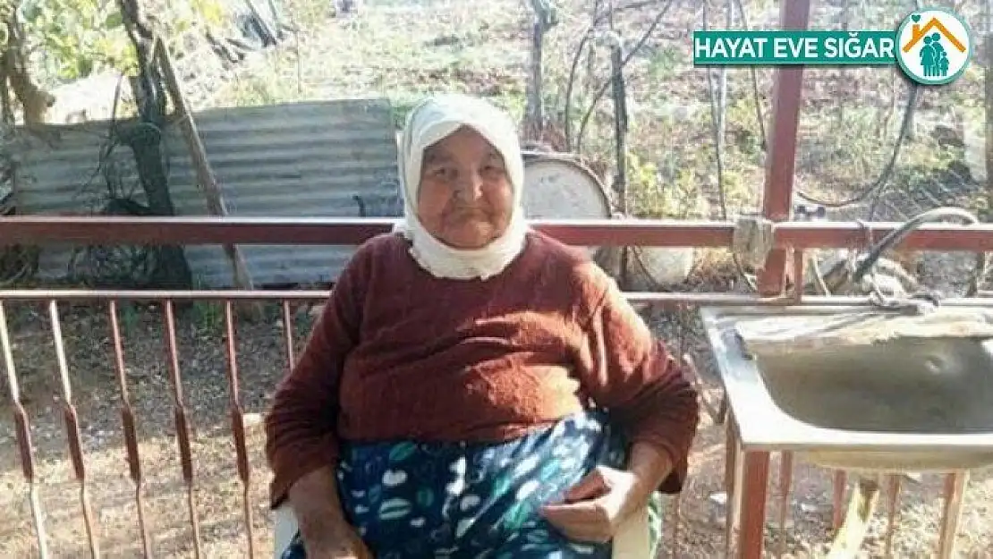 Yaşlı kadın çıkan yangında hayatını kaybetti