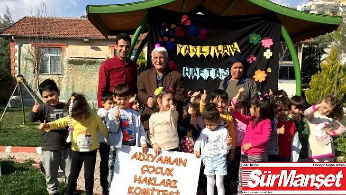 Yaşlılar ile çocuklar buluştu