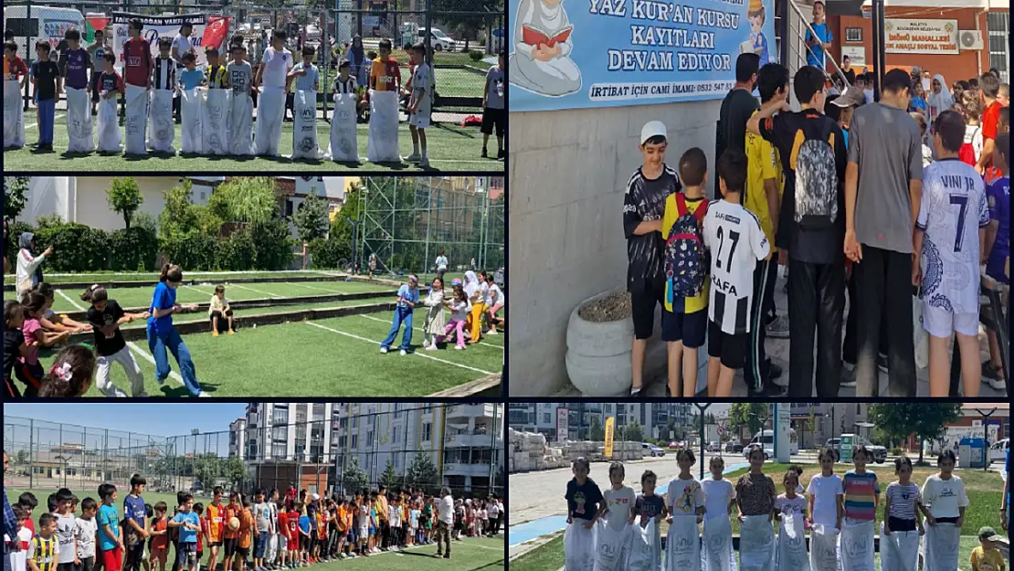 Yaz Kur'an kursu devam ediyor