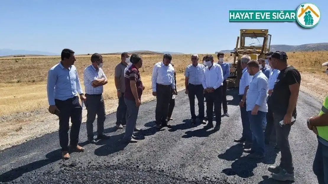 Yazıhan'da asfalt memnuniyeti