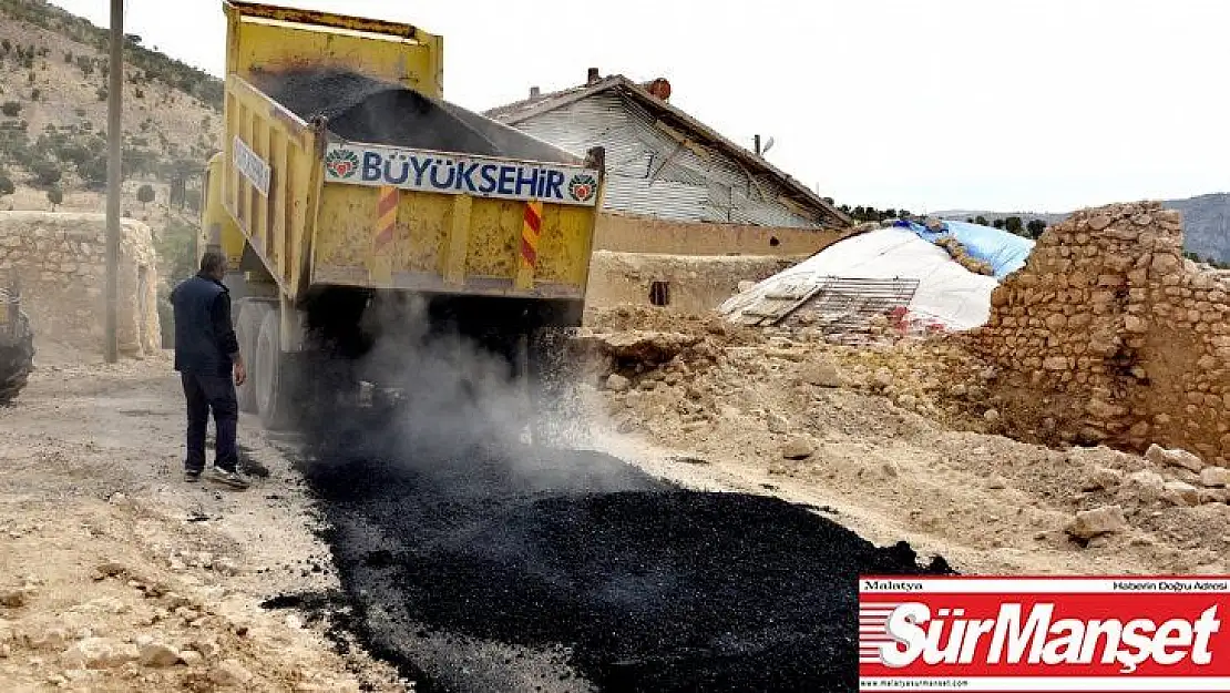 Yazıhan'da asfalt sevinci