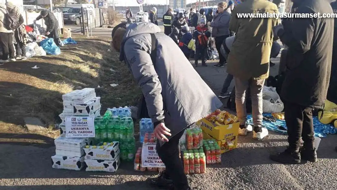 Yedi Başak'tan savaş mağduru Ukrayna halkına yardım