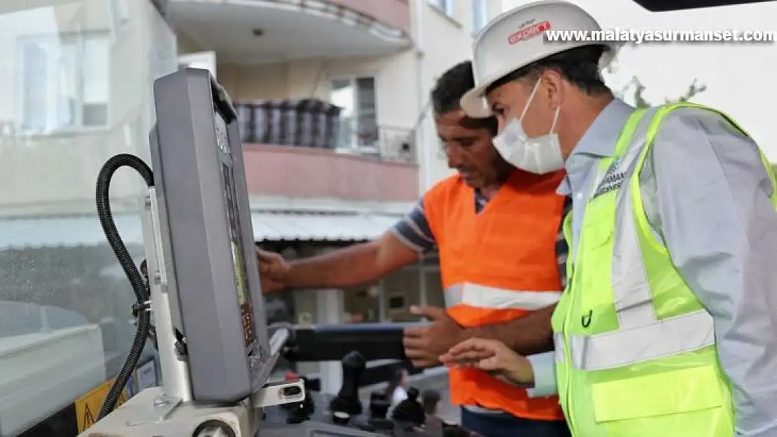 Yeni freze makinesi hizmet vermeye başladı