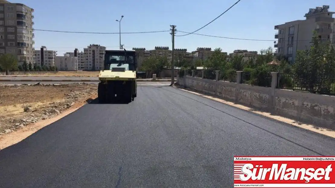 Yeni Mahallede asfalt çalışması